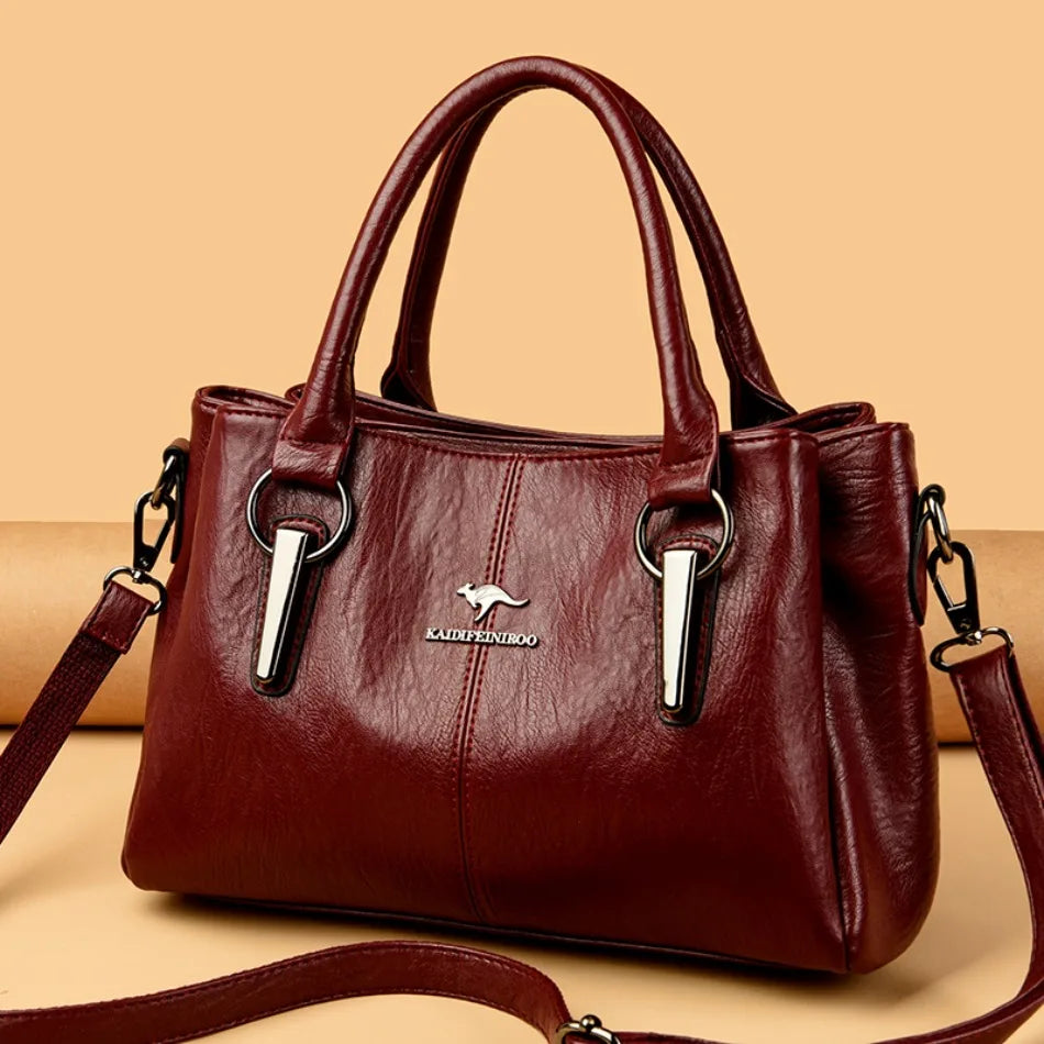 Noora™ | Crossbody i mjukt skinn