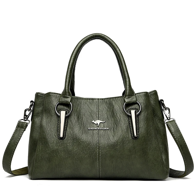 Noora™ | Crossbody i mjukt skinn