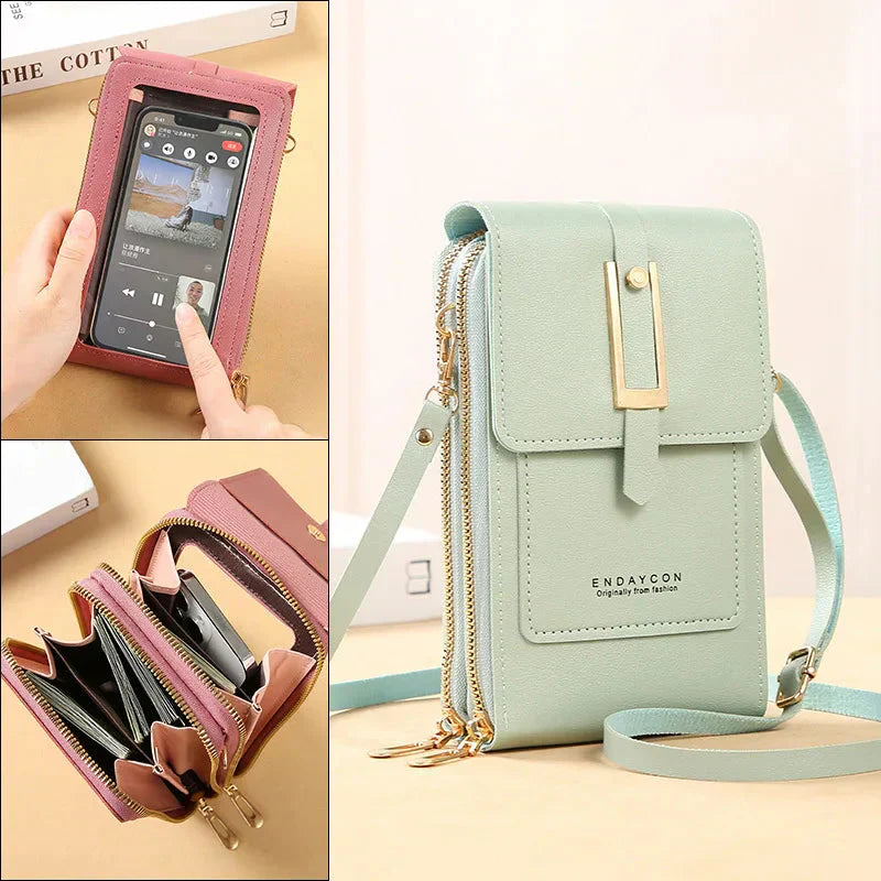 Noora™ | Crossbody-väska med mobiltelefon