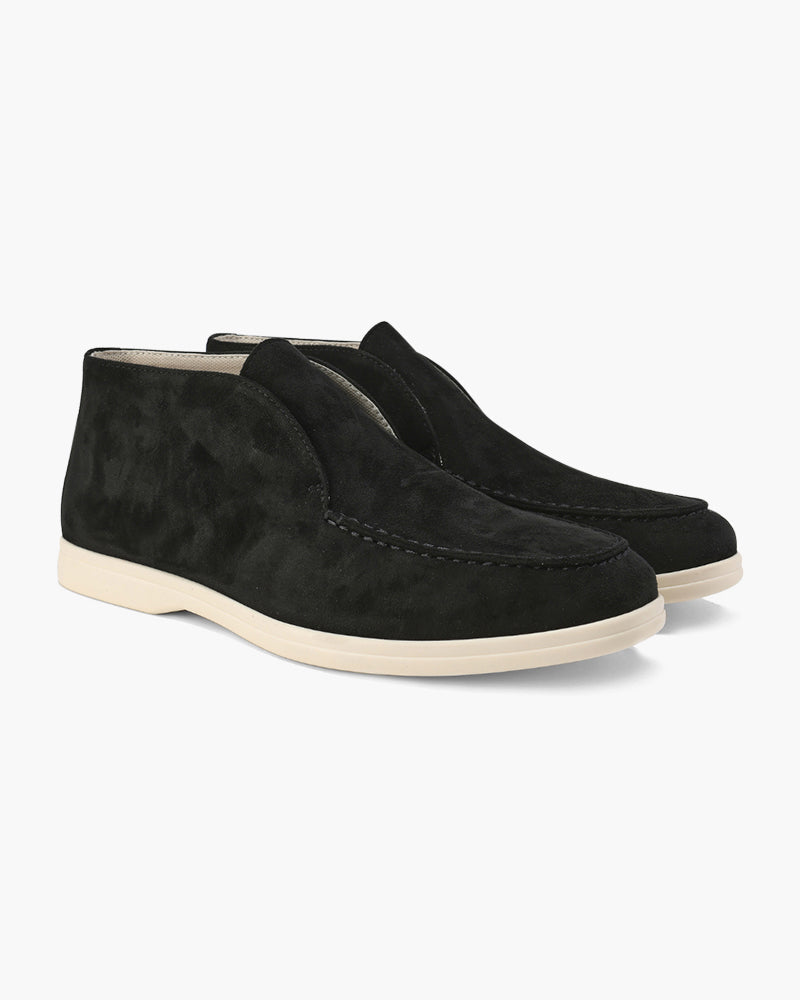Silke København | Old Money High Suede Loafers