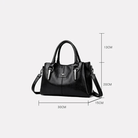 Noora™ | Crossbody i mjukt skinn