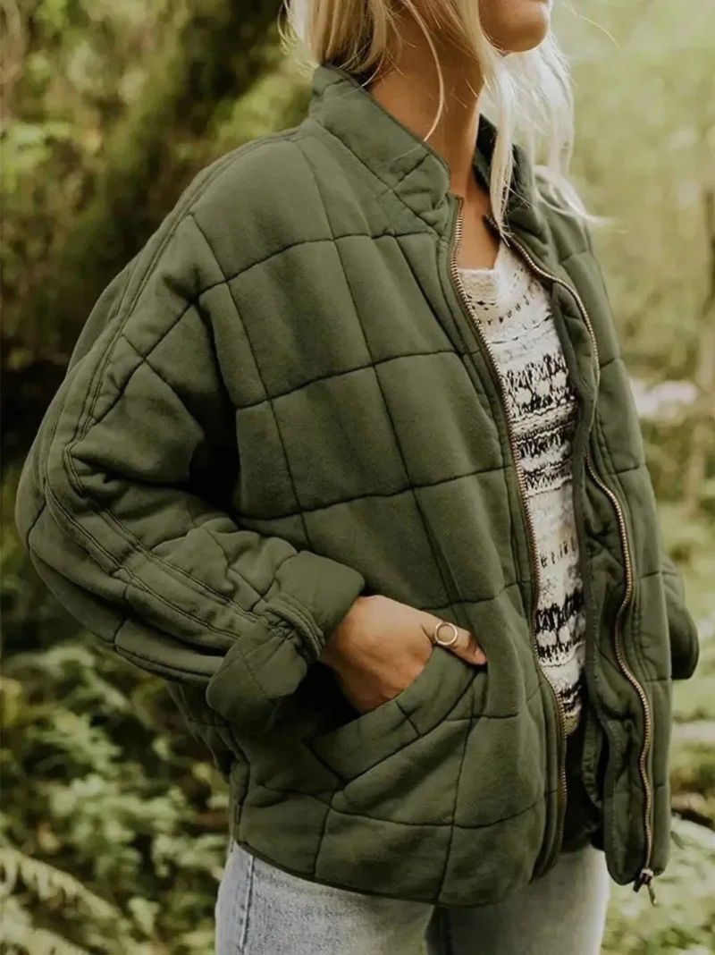 Silke København | Foret frakke med elegant oversized pasform