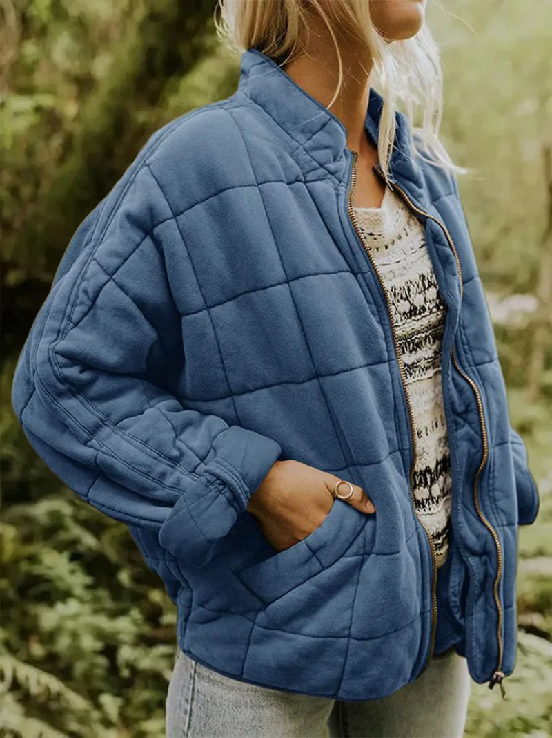 Silke København | Foret frakke med elegant oversized pasform