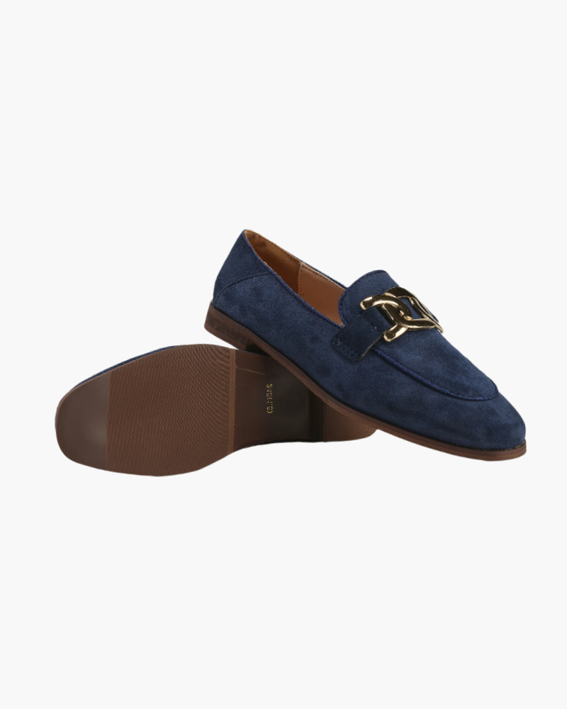 Silke København | Duchess loafers i ruskind