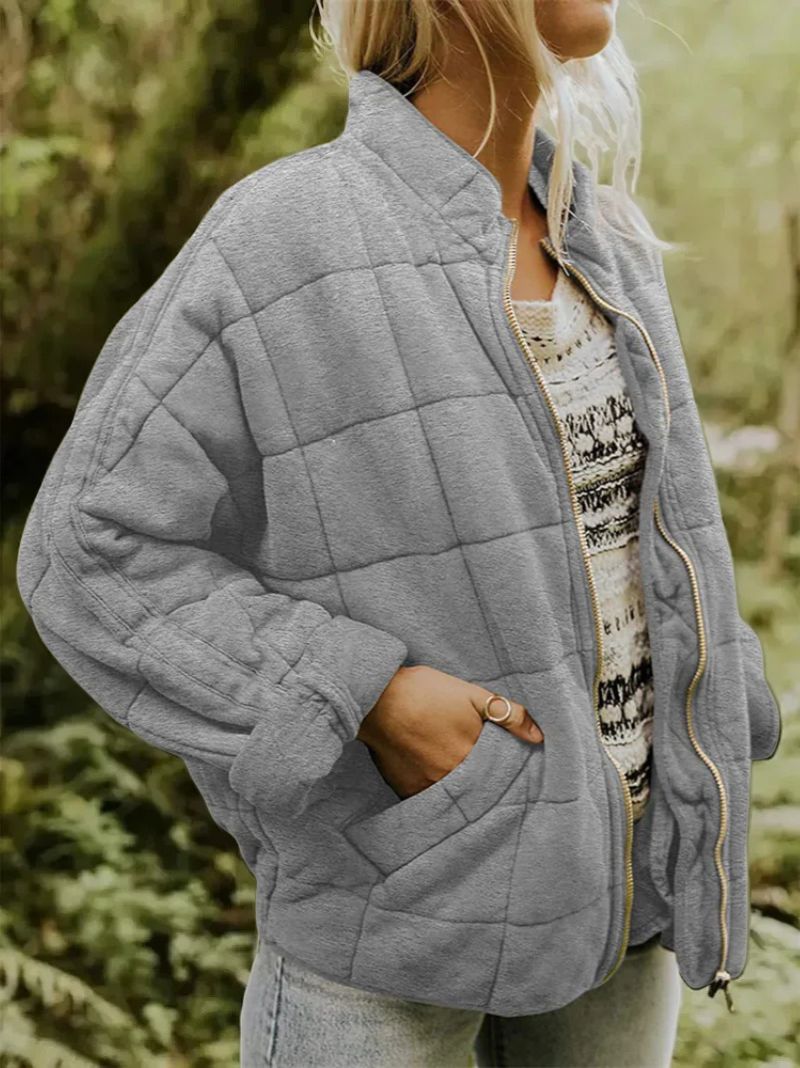 Silke København | Foret frakke med elegant oversized pasform