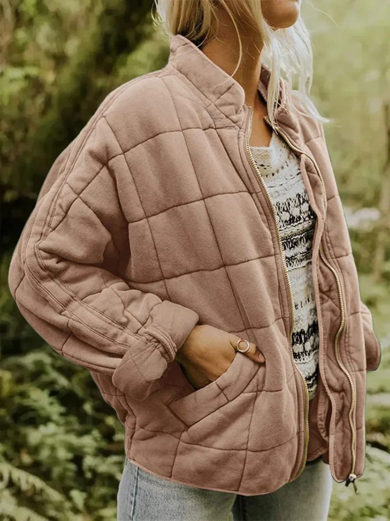 Silke København | Foret frakke med elegant oversized pasform