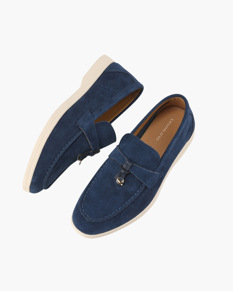 Silke København | Old Money Dame Loafers i Ruskind