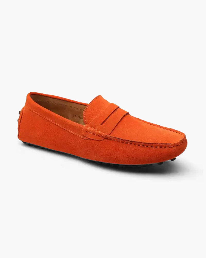 Silke København | Suede Driver Loafers