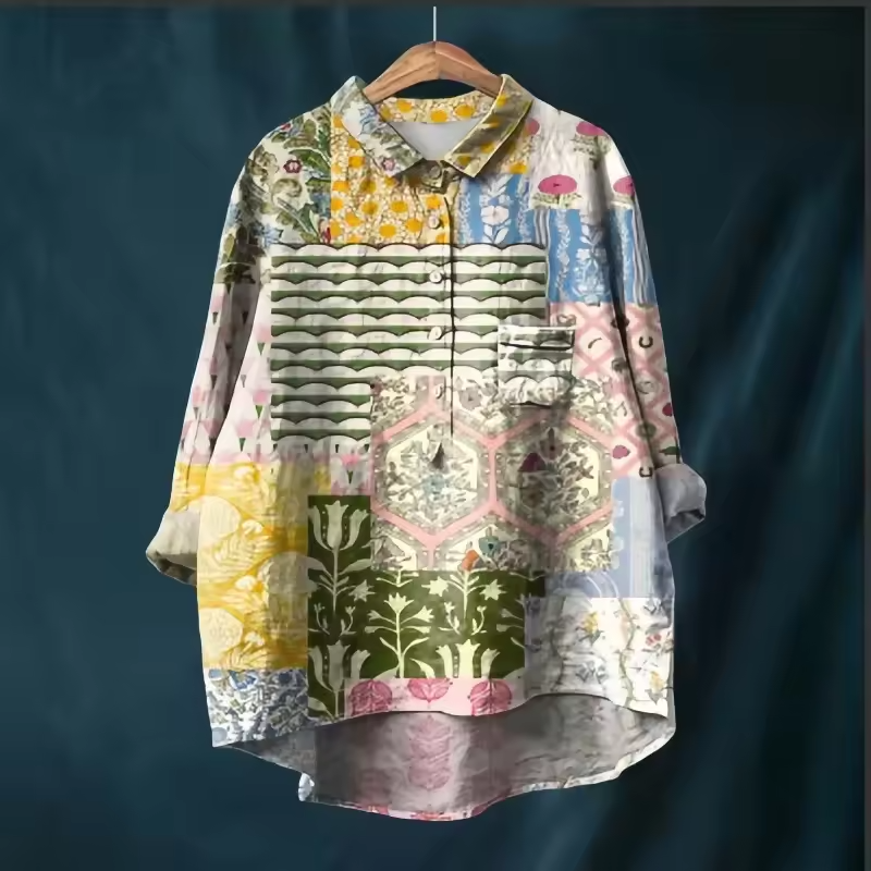 Sofia® | Klassisk Skjorte med Unikt Design