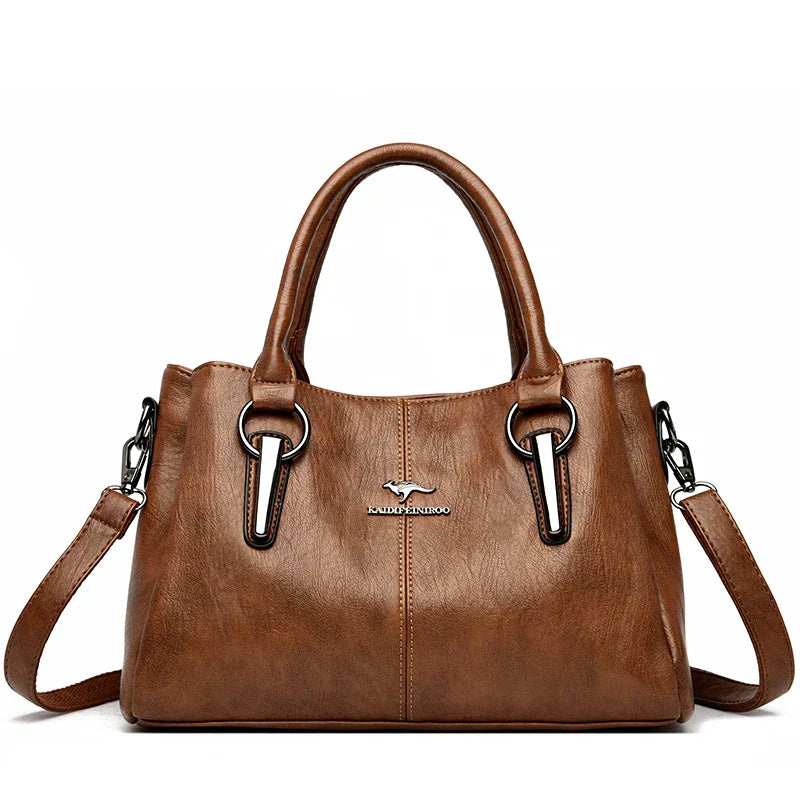 Noora™ | Crossbody i mjukt skinn