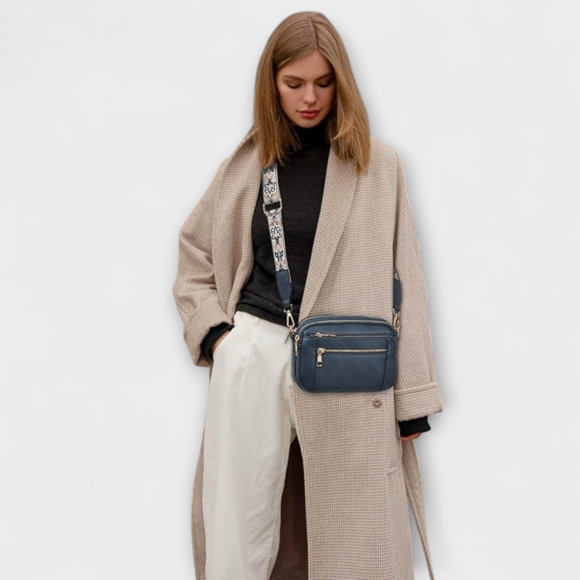 Silke København™ - Elegant Læderaxeltaske