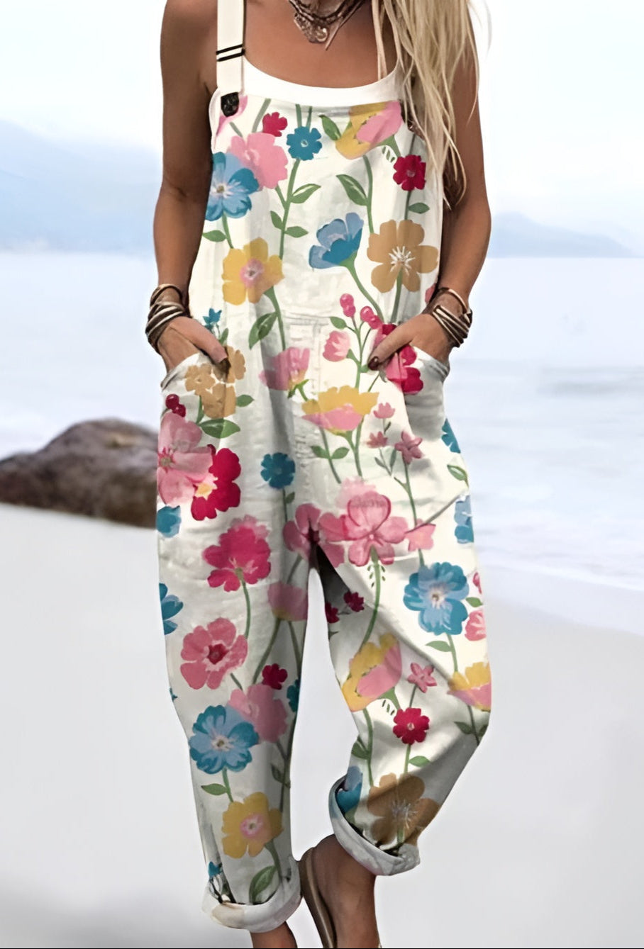 Solveig™ | Sommarhängslenbyxor
